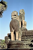 Angkor Wat temple, the third enclosure, the west terrace, the so-called Grand Terrace.